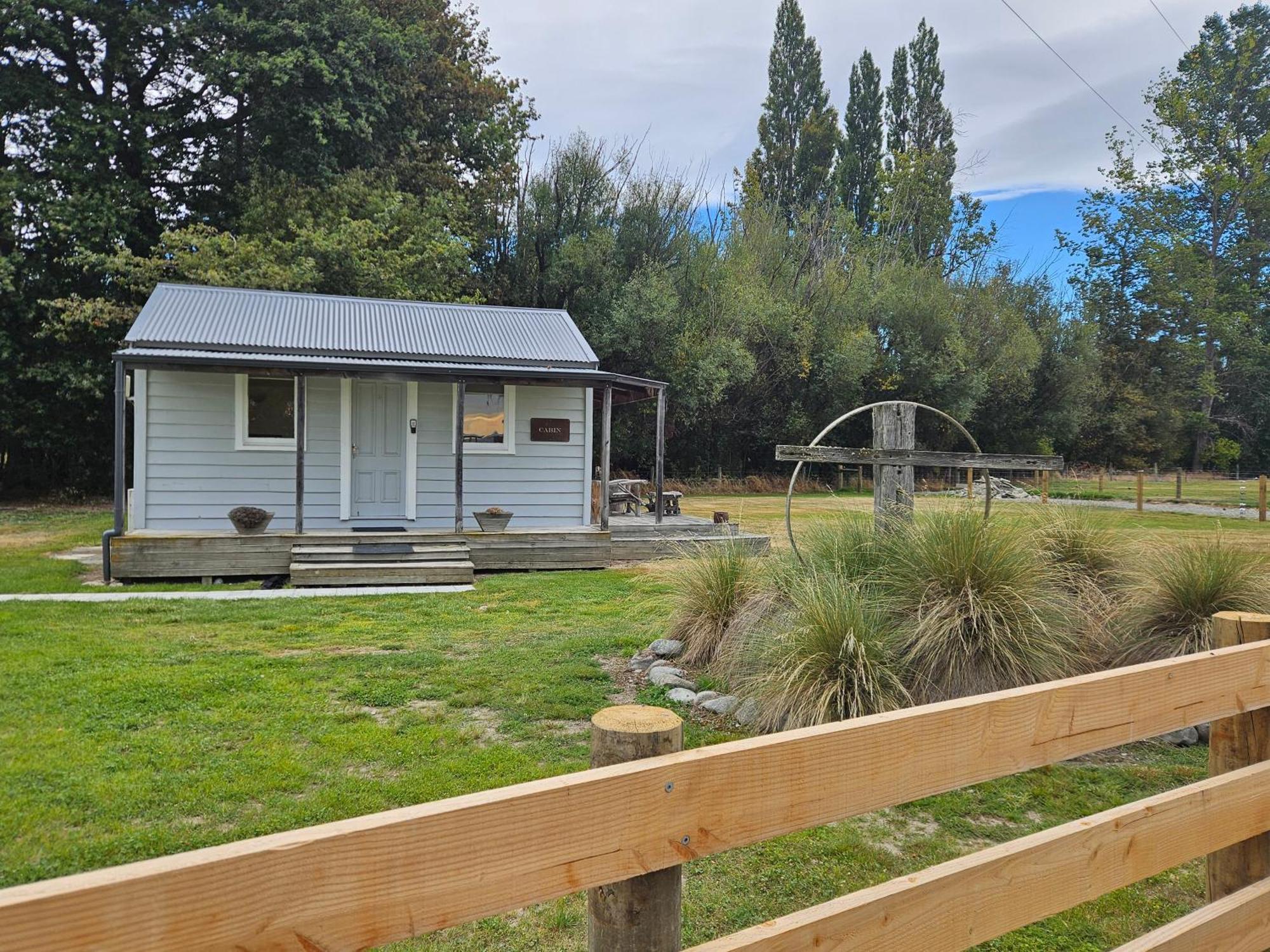 The Cabin, Omahau Downs Twizel Eksteriør billede